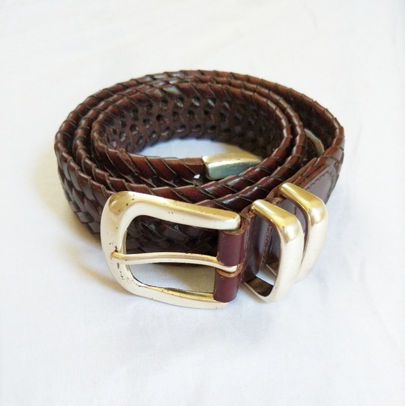 Fossil Other - Fossil Vintage Brown Leather Belt Mens Size 32